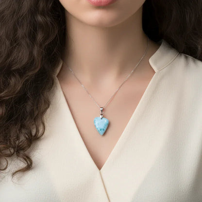 Pendentif en Larimar (PE1419-2)