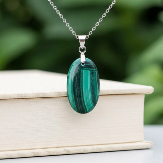 Pendentif en Malachite (PE2000 - 1)