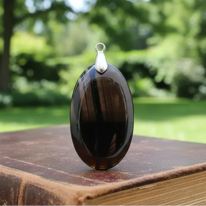 Pendentif en Obsidienne Midnight Lace (PE1521)