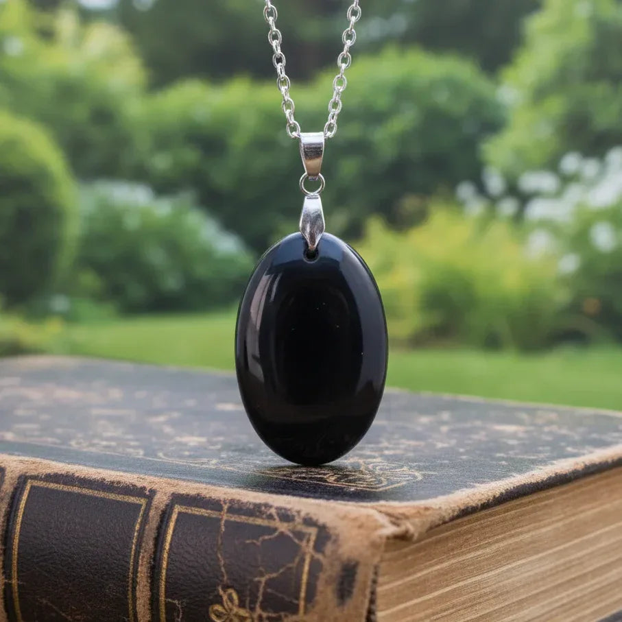 Pendentif en Obsidienne Œil Céleste (PE2048)