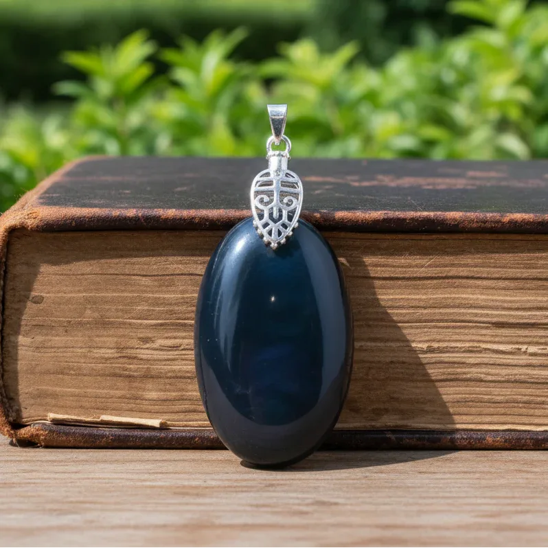 Pendentif en Obsidienne Œil Céleste (PE1780)