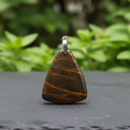 Pendentif en Œil de Tigre Marra Mamba (PE1634)