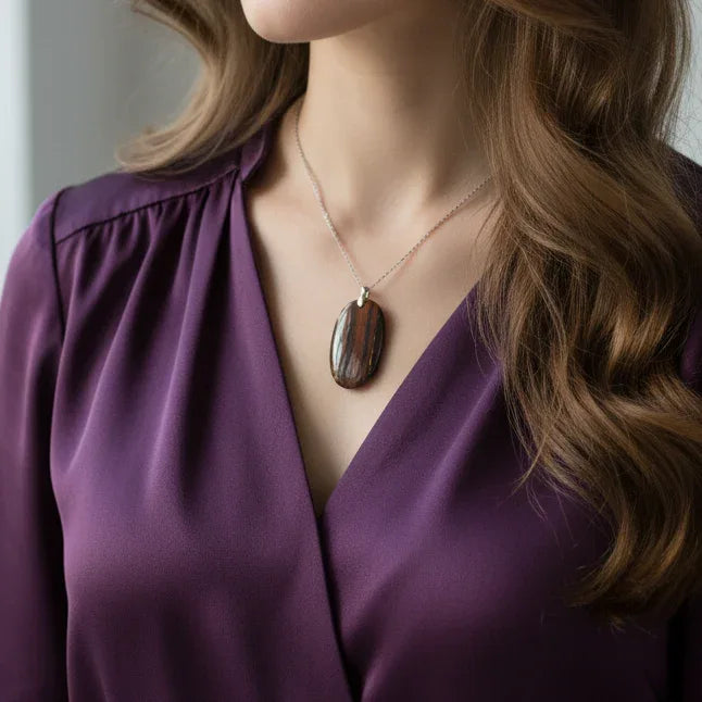 Pendentif en Œil de Fer (PE1097)