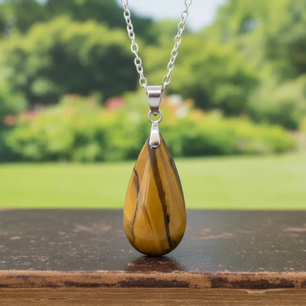 Pendentif en Œil de Tigre (PE1934)