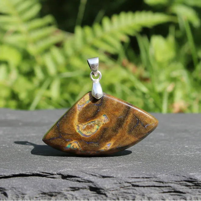 Pendentif en Opale Boulder (PE1316)