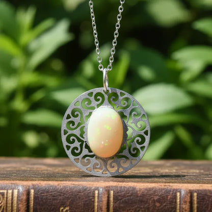 Pendentif en Opale Welo (PE1374-1)