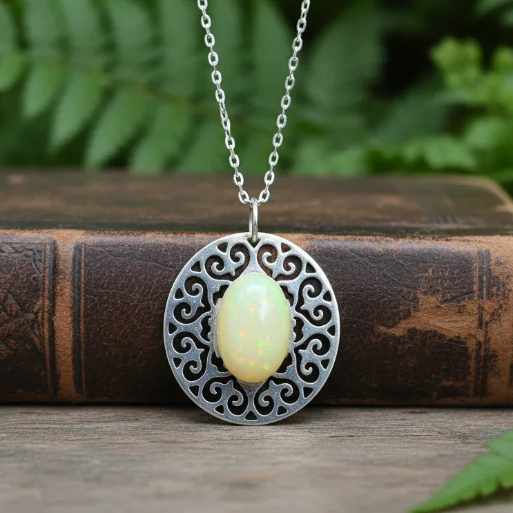 Pendentif en Opale Welo (PE1374-1)