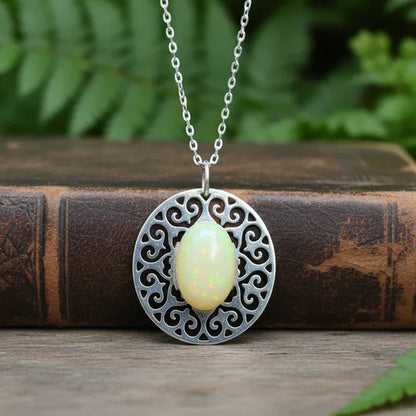 Pendentif en Opale Welo (PE1374-1)