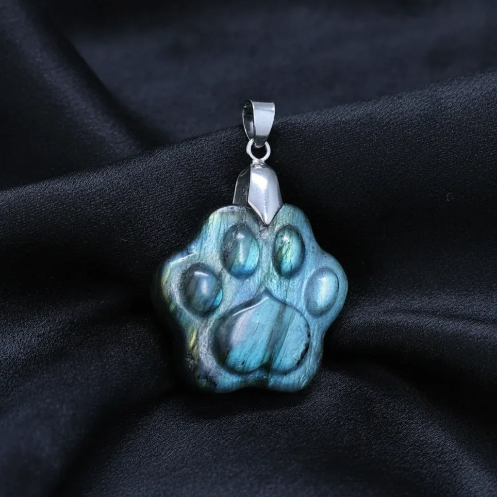 Pendentif patte en Labradorite (PE2022-3)