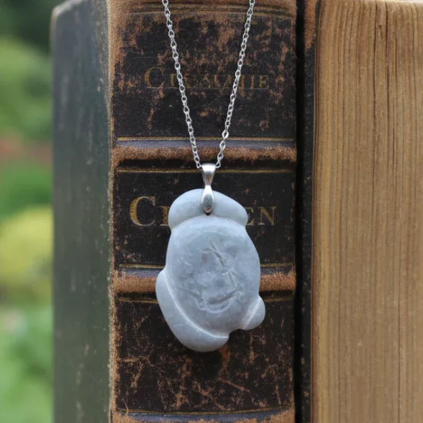 Pendentif en Pierre de Fée du Canada brute (PE1214-4)