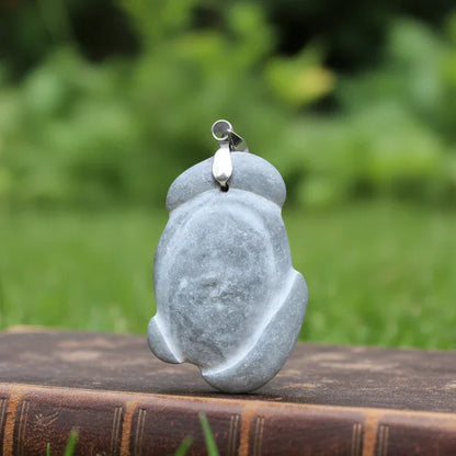 Pendentif en Pierre de Fée du Canada brute (PE1214-4)