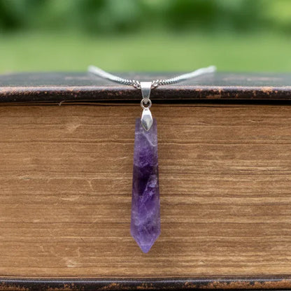 Pendentif ou pendule en Améthyste (PE1992-2)