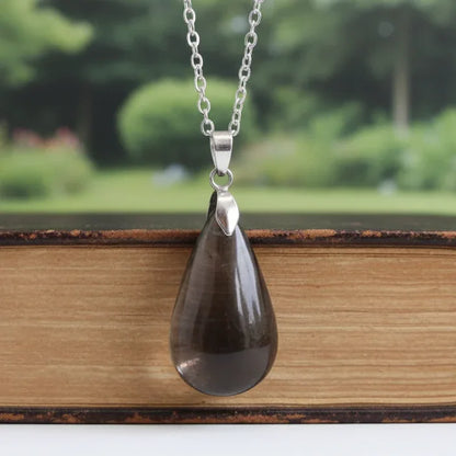 Pendentif en Quartz fumé (PE1625-1)