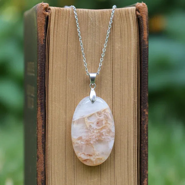 Pendentif en Quartz à inclusions (PE1160-3)