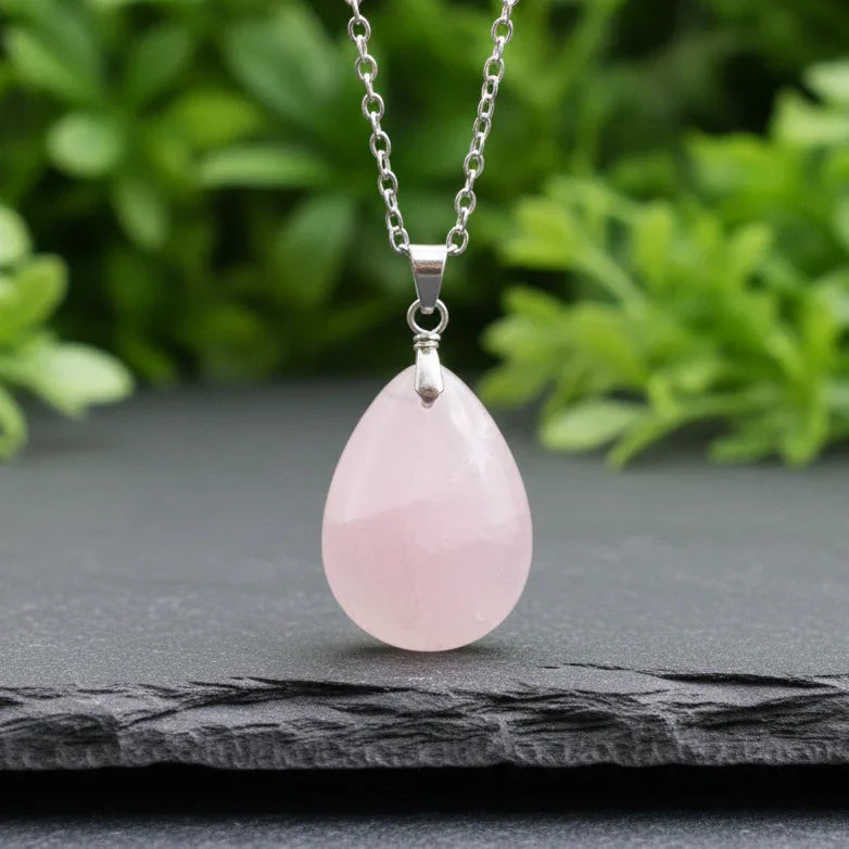 Pendentif en Quartz rose (PE2098) - ENAE Minéraux