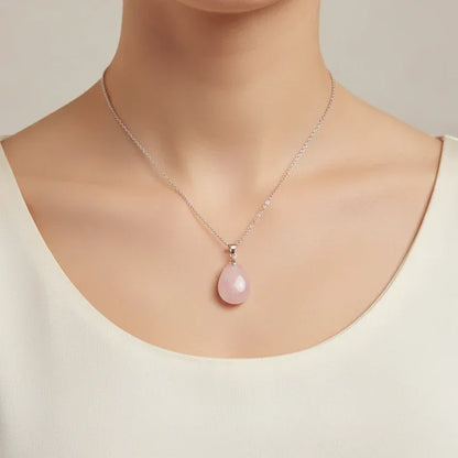 Pendentif en Quartz rose (PE2098) - ENAE Minéraux