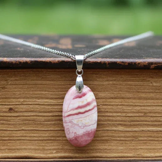 Pendentif en Rhodochrosite (PE1202)