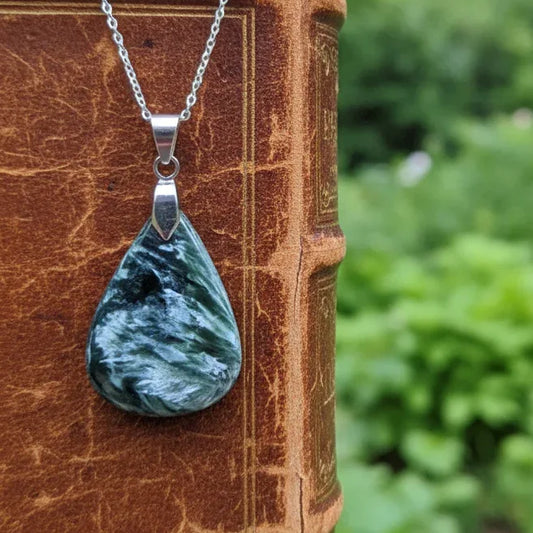 Pendentif en Séraphinite (PE1908-1)