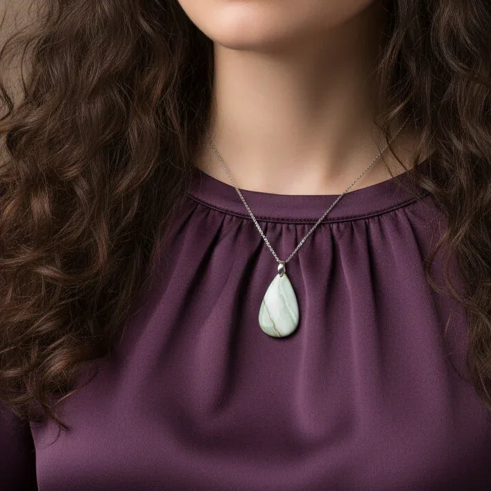 Pendentif en Serpentine (PE1414)