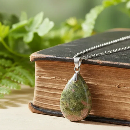 Pendentif en Unakite (PE972)