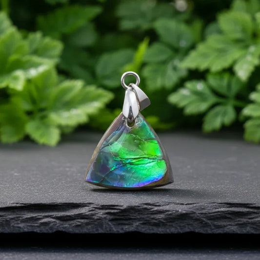 Pendentif en Ammolite (PE1909-4)