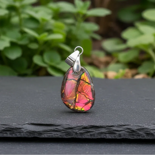 Pendentif en Ammolite (PE1909-3)