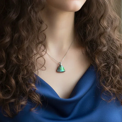 Pendentif en Ammolite (PE1909-4)