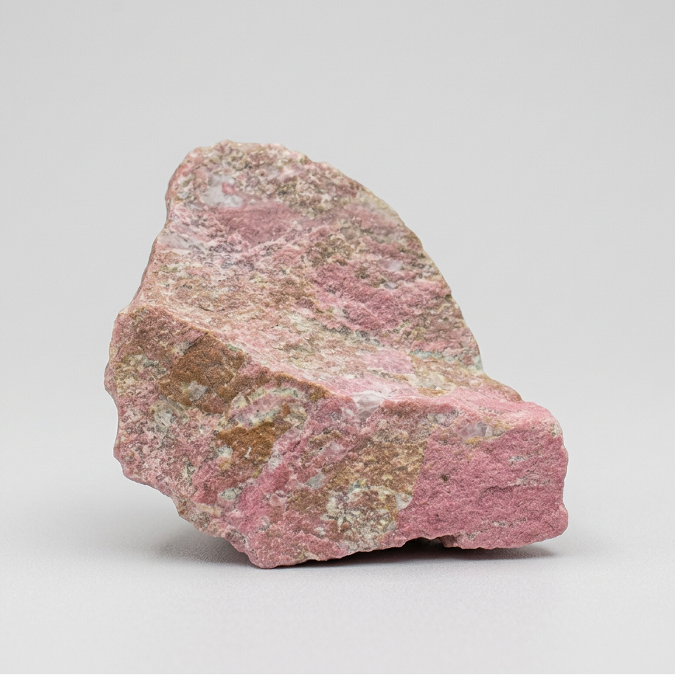 Thulite et Feldspath bruts 222g (MB394 - 1)
