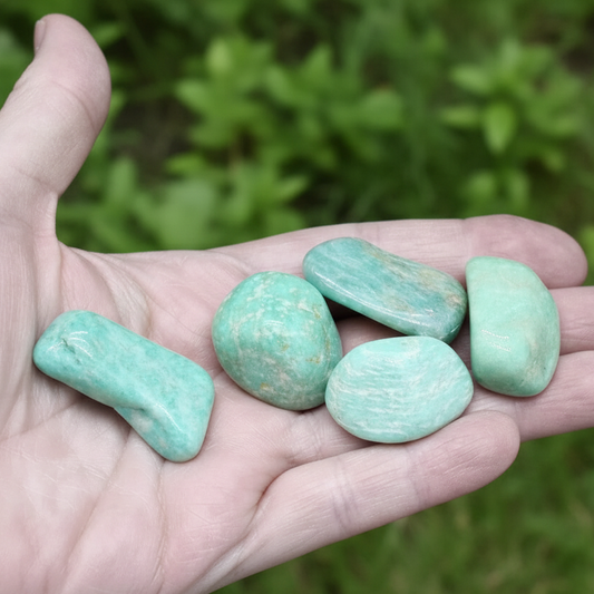 Amazonite - Pierre roulée (PRGFL542)