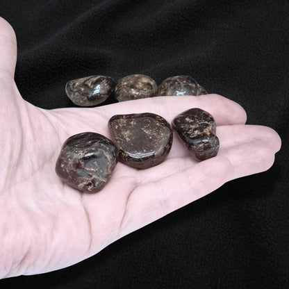 Grenat Almandin pierre roulée (PRGFL517)