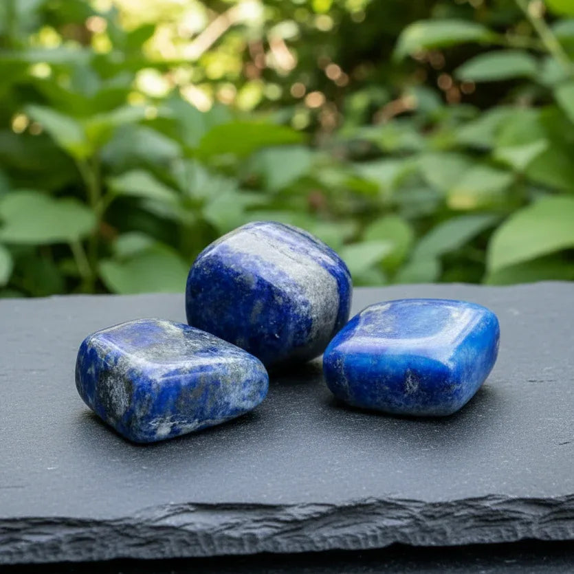 Pierres polies en Lapis-Lazuli (PRGFL695)