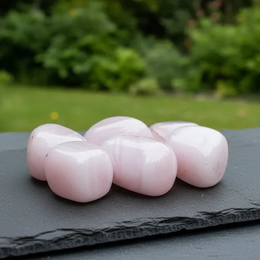 Manganocalcite - Pierre roulée (PRGFL449)