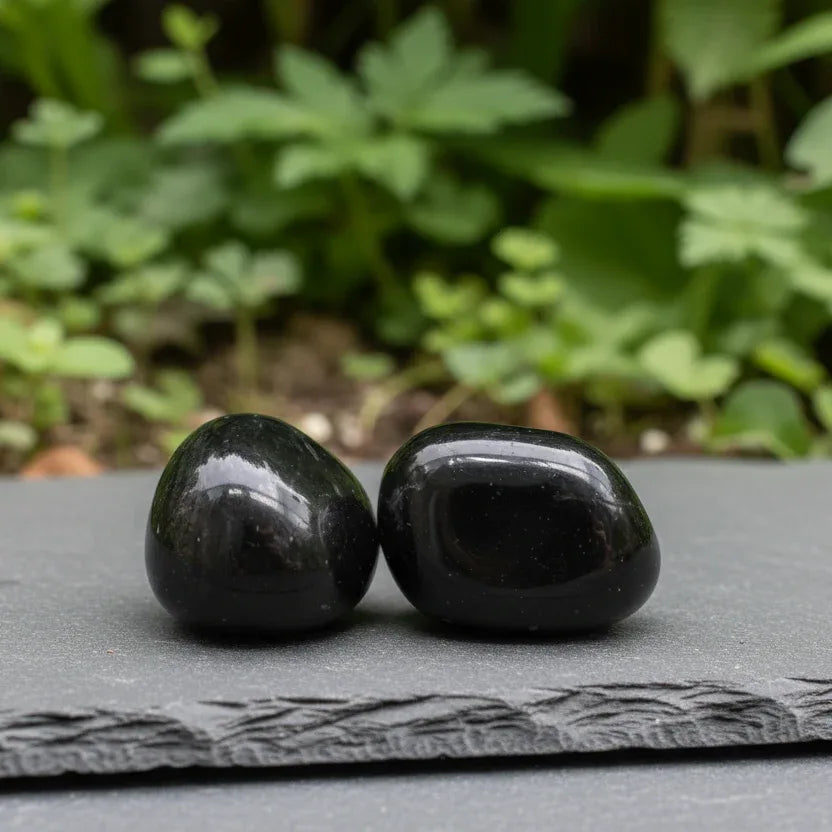 Obsidienne Argentée - Pierre roulée (PRGFL541)