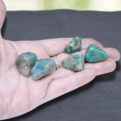 Shattuckite pierre roulée (PRGFL522)