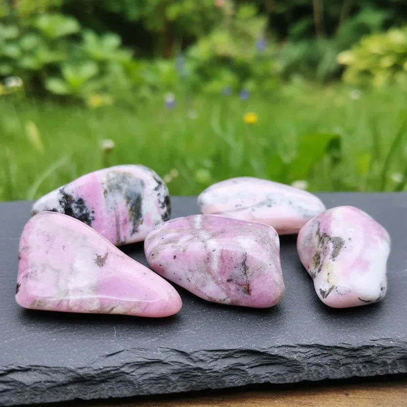 Rhodonite - Pierre roulée (PRGFL428)