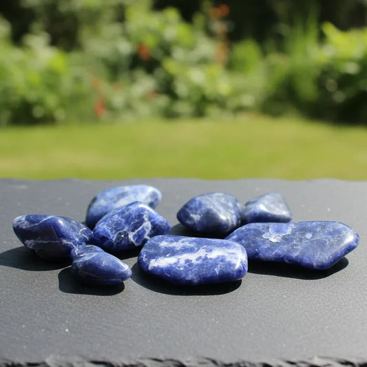 Sodalite - Pierre roulée (PRGFL448)