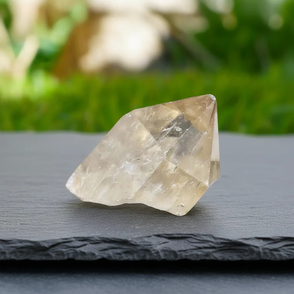 Pointe de Citrine brute naturelle 17g (MB522-10)