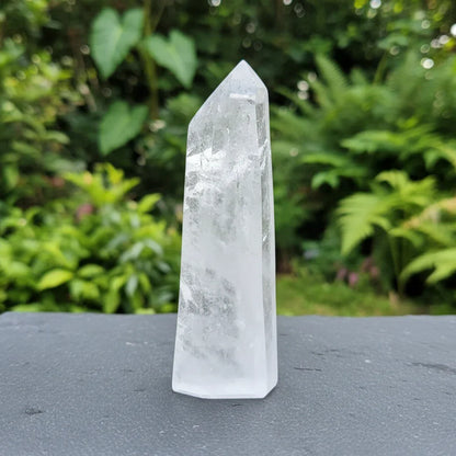 Pointe polie de Cristal de Roche 115g (PRGFL731)