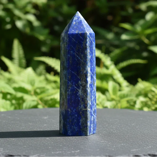 Pointe polie en Lapis Lazuli 63g (PRGFL642-2)