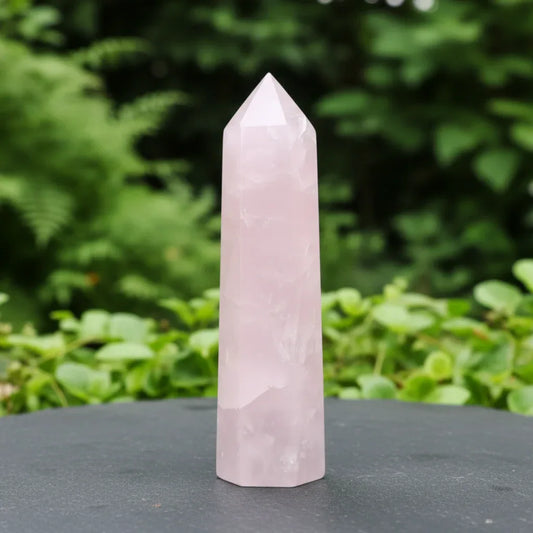 Pointe polie en Quartz rose 94g (PRGFL732)