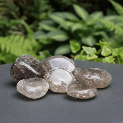 Quartz fumé - Pierre roulée (PRGFL446)