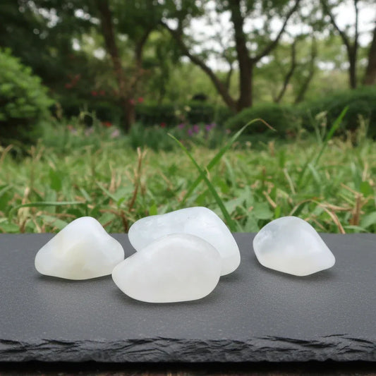 Quartz avec Soufre - Pierre roulée (PRGFL447)