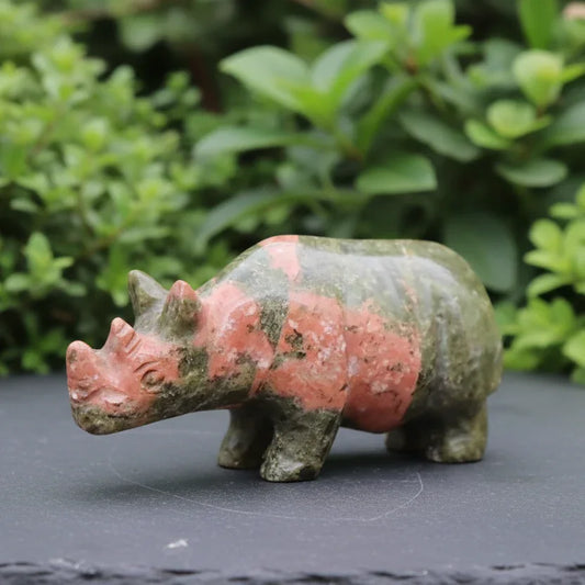 Rhinocéros en Unakite 29g (PRGFL645)