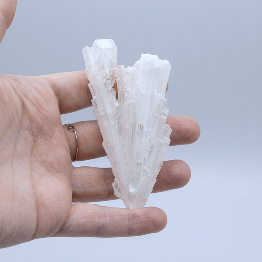 Scolécite et Apophyllite brute 45g (MB231 - 2)