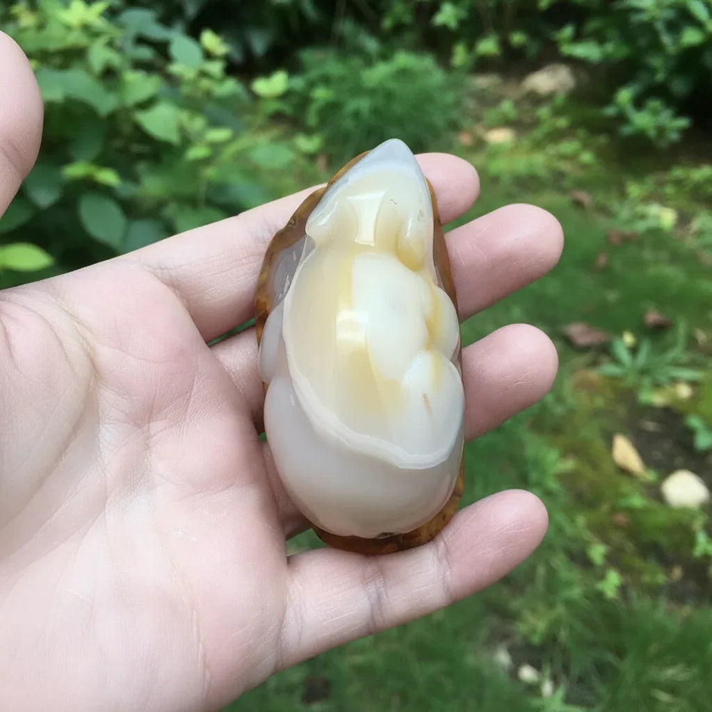 Souris (ou rat) en Agate 130g (PRGFL536-5)