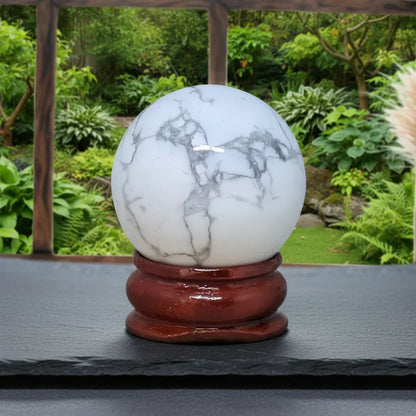 Sphère en Howlite 42g (PRGFL358-7)