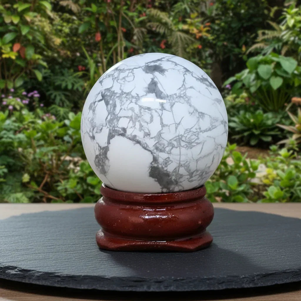 Sphère en Howlite 39g (PRGFL358-6)