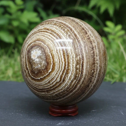 Sphère en Aragonite 1497g (PRGFL707-1)