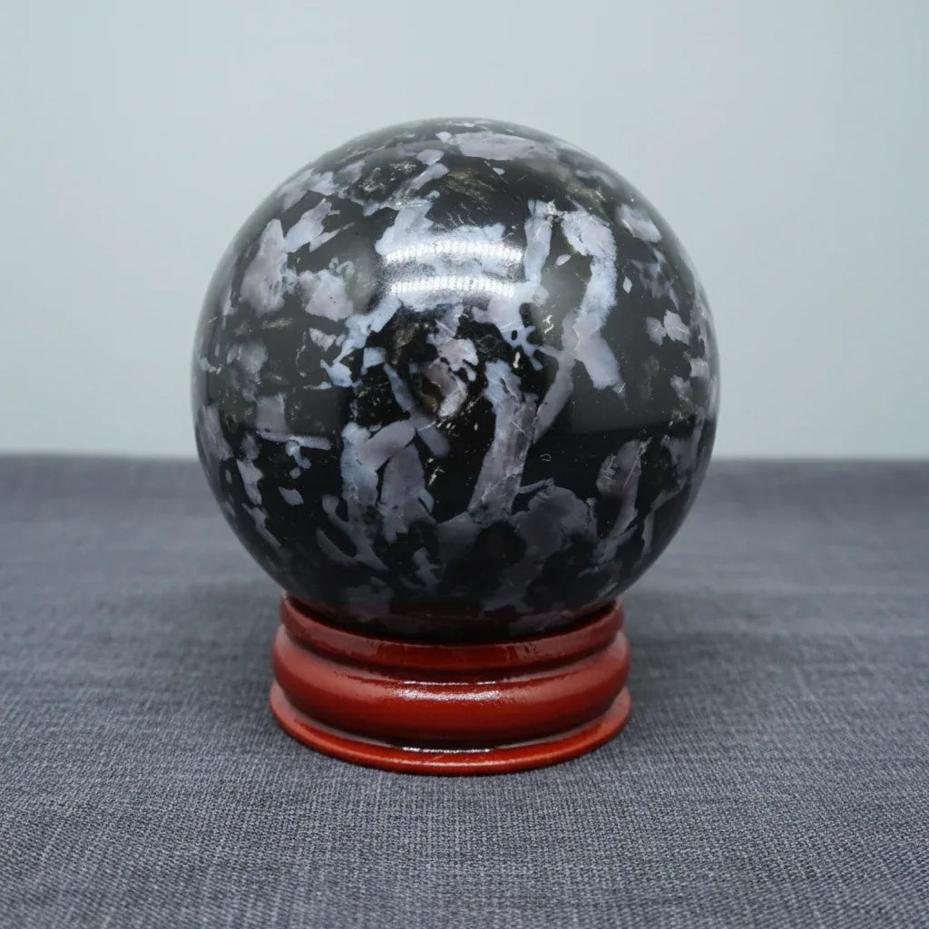 Sphère en Gabbro 185g (PRGFL520-1)