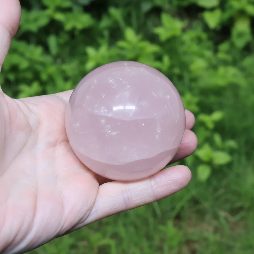 Sphère en Quartz Rose 313g (PRGFL611-2)